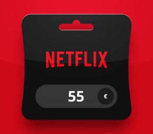 Netflix EUR 55 Подарочная карта EU