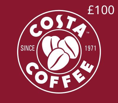 Costa Coffee GBP 100 Gift Card UK