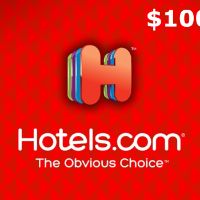 Hotels.com $100 Подарочная карта US