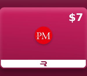 Rewarble Perfect Money USD 7 Подарочная карта