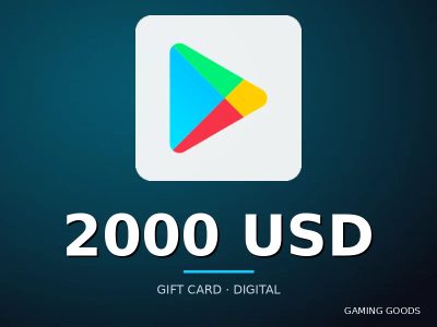 Google Play Iraq — 2000 USD