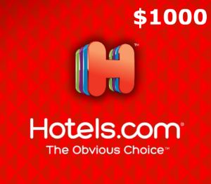 Hotels.com C$1000 Подарочная карта CA