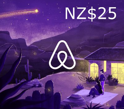 Airbnb NZ$25 Подарочная карта NZ