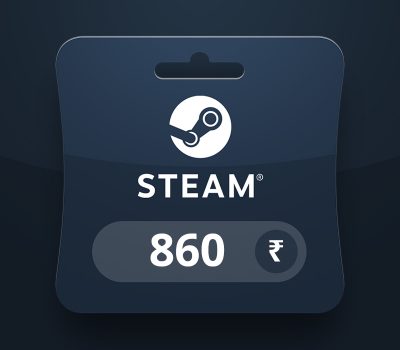 Steam Wallet INR 860 Подарочная карта IN
