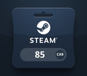 Steam Wallet CAD 85 Подарочная карта