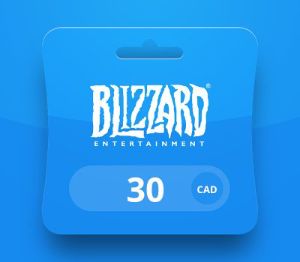 Blizzard CAD 30 Battle.net Подарочная карта CA