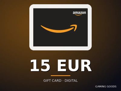 Amazon Netherlands — 15 EUR