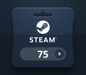 Steam Wallet UAH 75 Подарочная карта UA