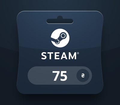 Steam Wallet UAH 75 Подарочная карта UA