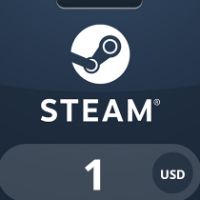 Steam Wallet USD 1 Подарочная карта GY