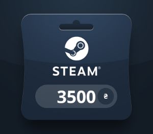 Steam Wallet UAH 3500 Подарочная карта UA
