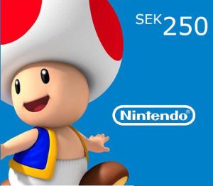 Nintendo eShop Предоплаченная карта SEK 250 Ключ SE
