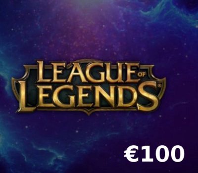 League of Legends 100 EUR Предоплаченная RP карта EU
