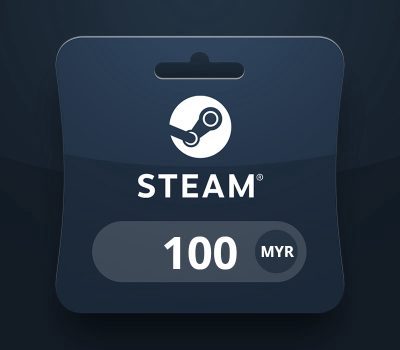 Steam Wallet MYR 100 Подарочная карта