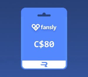 Rewarble Fansly CAD 80 Подарочная карта