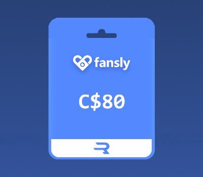 Rewarble Fansly CAD 80 Подарочная карта