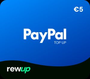 RewUp PayPal 5 EUR Подарочная карта