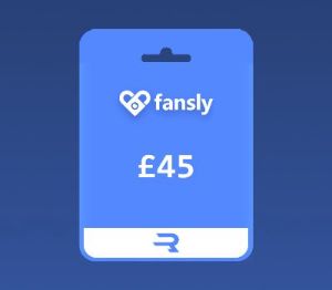 Rewarble Fansly GBP 45 Подарочная карта