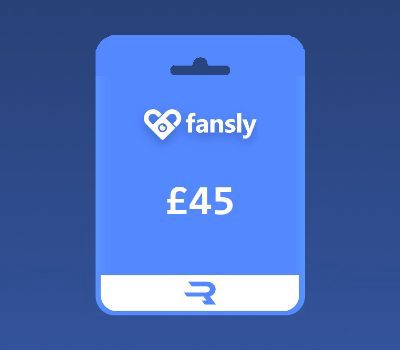 Rewarble Fansly GBP 45 Подарочная карта