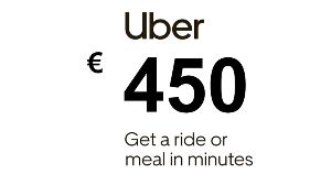Uber €450 DE Подарочная карта