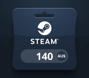 Steam Wallet AUD 140 Подарочная карта AU