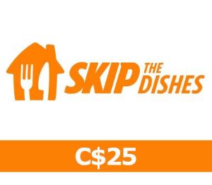 SkipTheDishes C$25 Подарочная карта CA