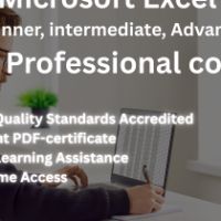 Microsoft Excel - Beginner, intermediate & Advanced - CPD Professional Course Online Training Academy