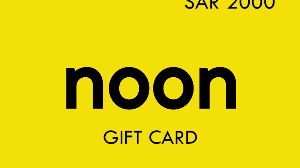 noon SAR 2000 Gift Card SA