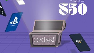 Ozchest $50 Подарочная карта