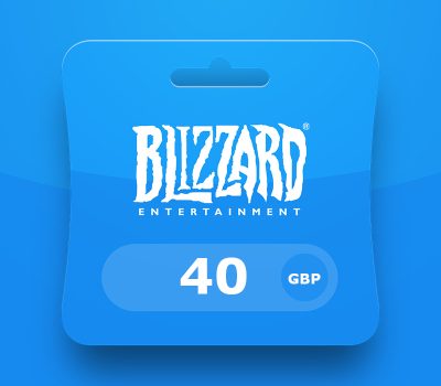 Blizzard GBP 40 Battle.net Подарочная карта UK