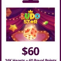 Ludo Star USD 60 Подарочная карта