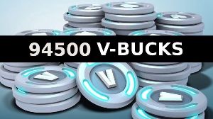 Fortnite - 94500 V-Bucks PC Epic Games Аккаунт