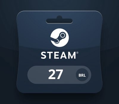 Steam Wallet BRL 27 Gift Card BR
