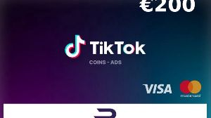 Rewarble TikTok EUR 200 Подарочная карта