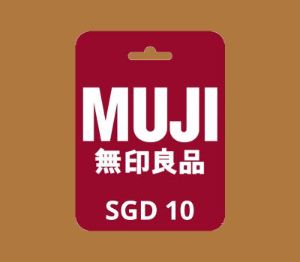 Muji SGD 10 Подарочная карта SG