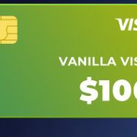 Vanilla VISA $100 US