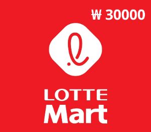 Lotte Mart KRW 30000 Gift Card KR