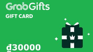 Grab ₫30000 Подарочная карта VN