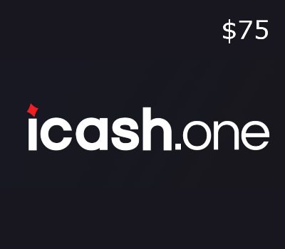 iCash.one USD 75 Gift Card US