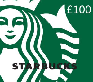 Starbucks GBP 100 Подарочная карта UK