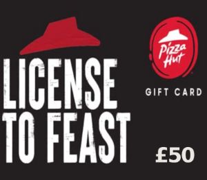 Pizza Hut GBP 50 Подарочная карта UK