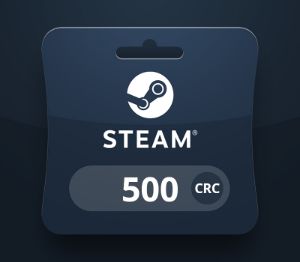 Steam Wallet CRC 500 Подарочная карта CR
