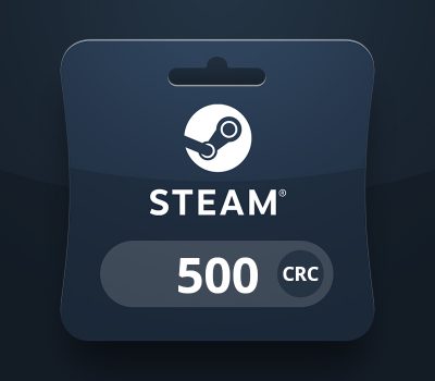 Steam Wallet CRC 500 Подарочная карта CR