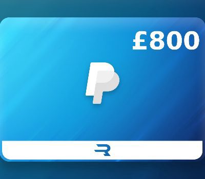 Rewarble PayPal GBP 800 Подарочная карта UK
