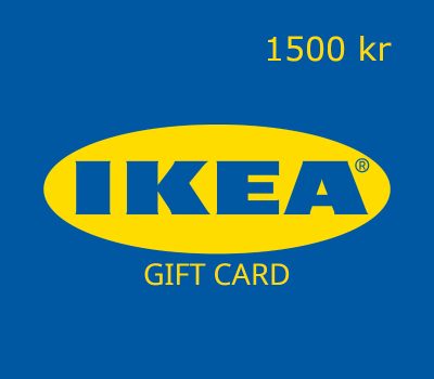 IKEA 1500 kr Подарочная карта NO