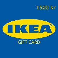 IKEA 1500 kr Подарочная карта NO