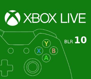 XBOX Live BRL 10 Предоплаченная карта BR