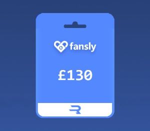 Rewarble Fansly GBP 130 Подарочная карта