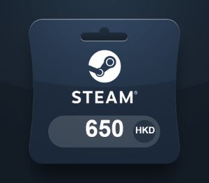 Steam Wallet HKD 650 Подарочная карта HK