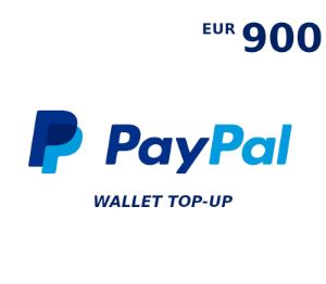 PayPal Wallet 900 EUR Top Up
